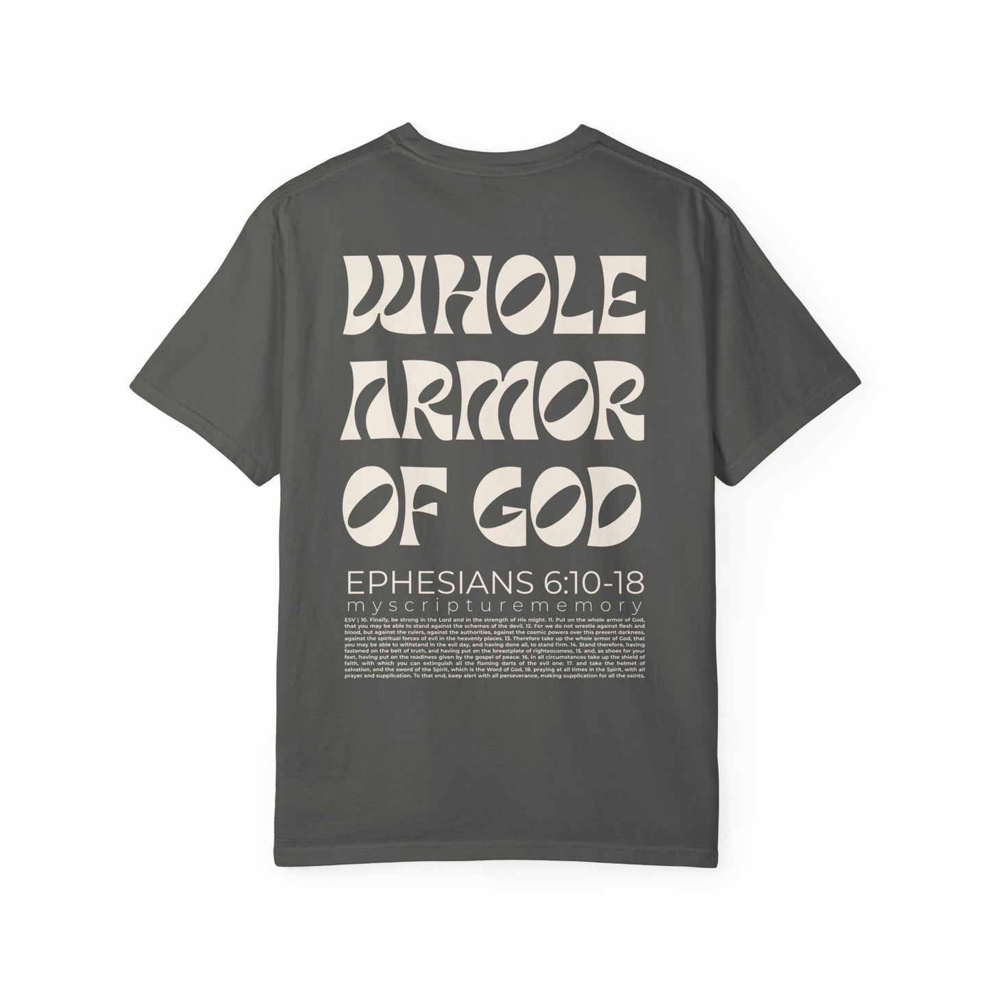 Whole Armor of God T-shirt (Eph 6:10-18)