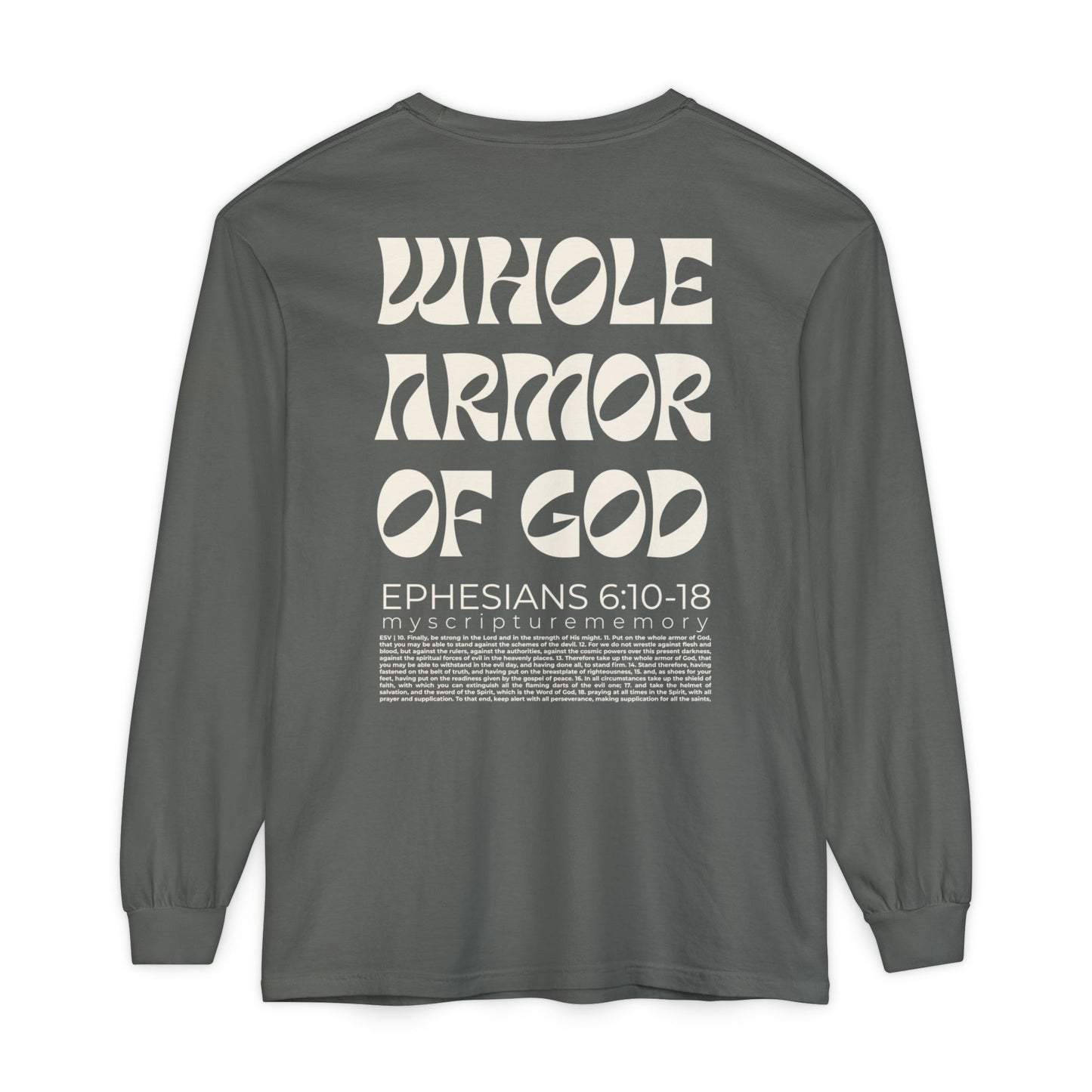 Whole Armor of God Long Sleeve Tee ESV